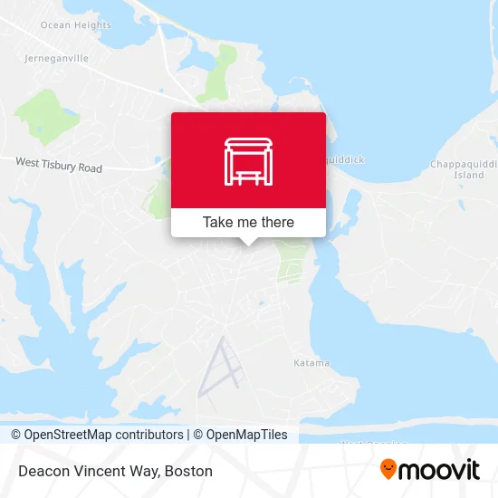 Deacon Vincent Way map