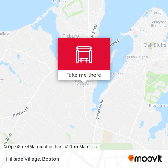 Mapa de Hillside Village