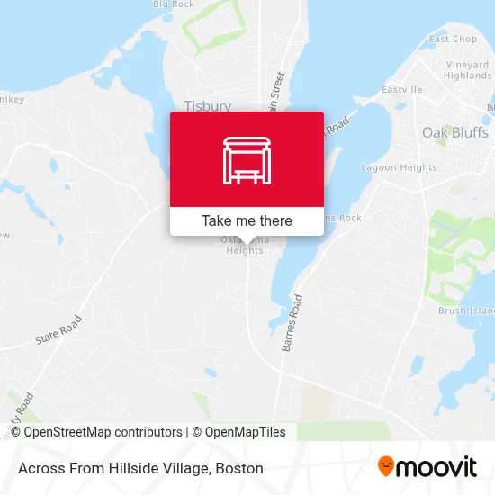 Across From Hillside Village map