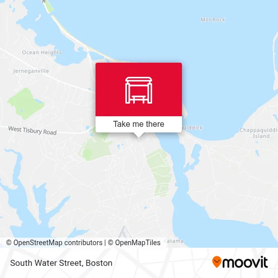 South Water Street map