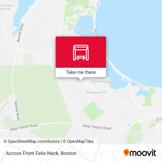 Across From Felix Neck map