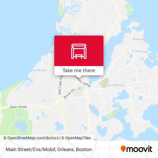 Main Street/Cvs/Mobil, Orleans map