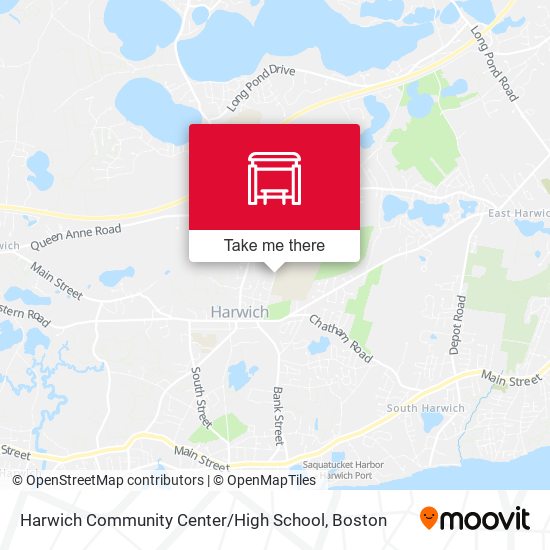 Mapa de Harwich Community Center / High School