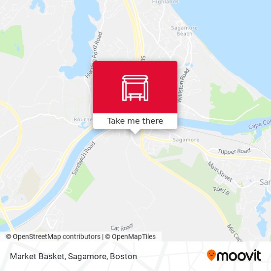 Mapa de Market Basket, Sagamore