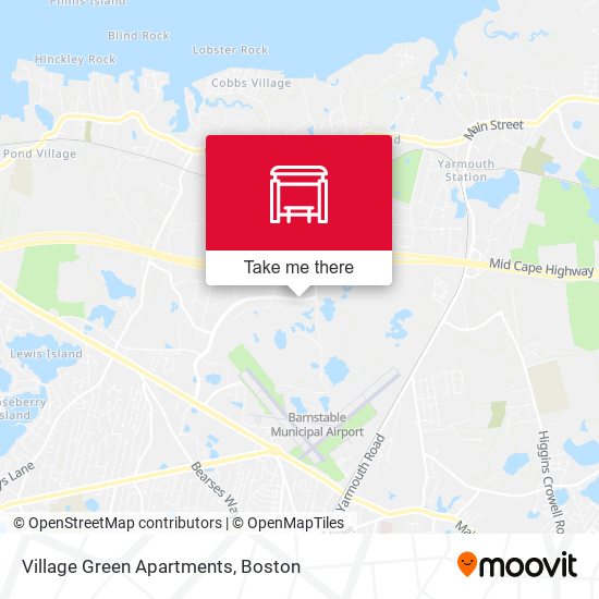 Village Green Apartments map