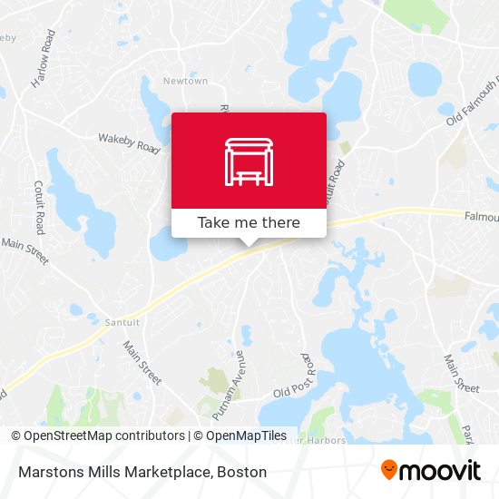 Marstons Mills Marketplace map