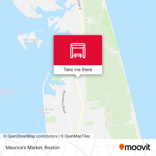 Maurice's Market map