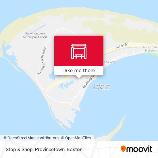 Mapa de Stop & Shop, Provincetown