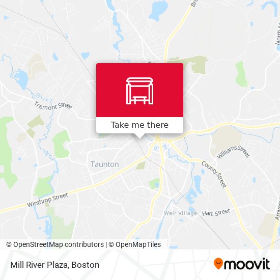 Mill River Plaza map