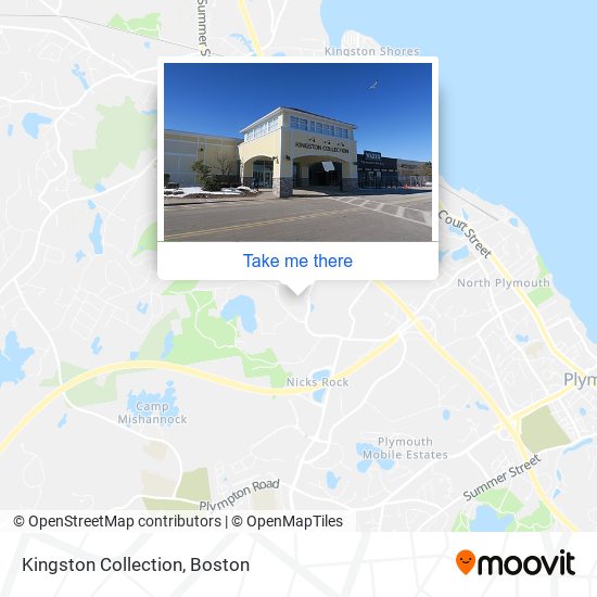 Kingston Collection map