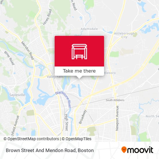 Brown Street And Mendon Road map