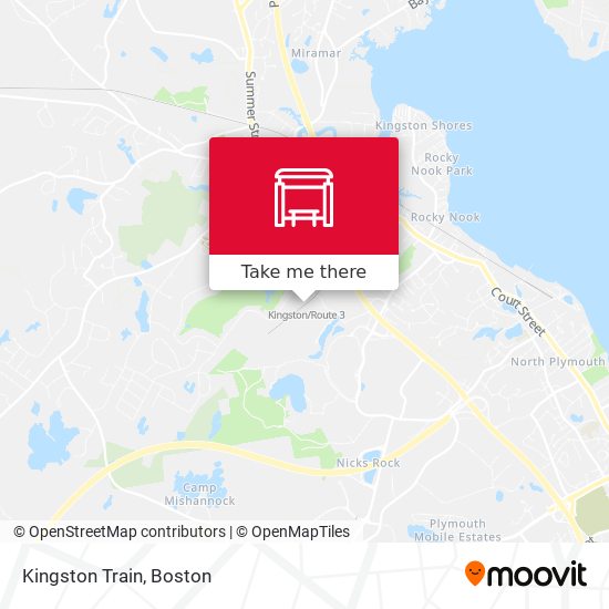 Kingston Train map