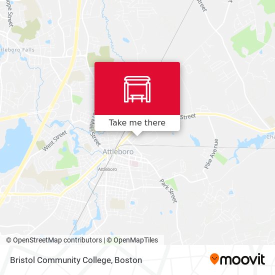 Bristol Community College map