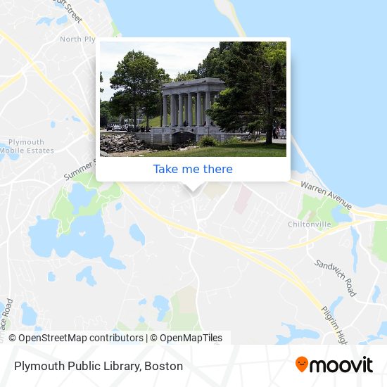 Plymouth Public Library map