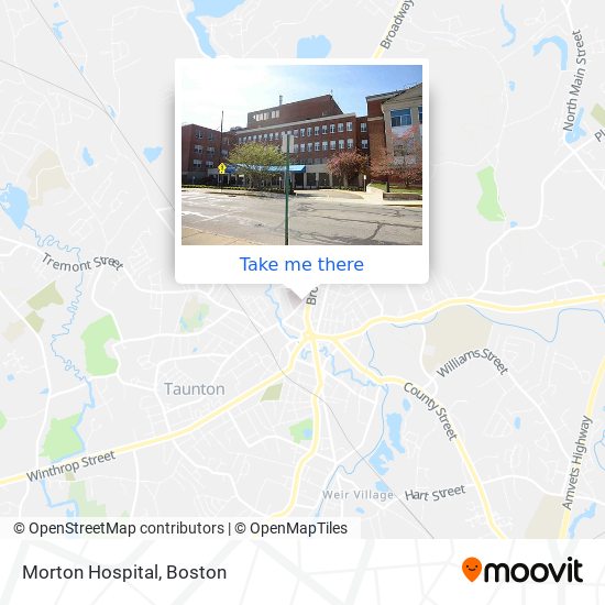 Morton Hospital map