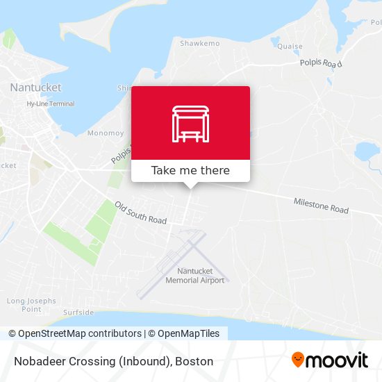 Nobadeer Crossing (Inbound) map