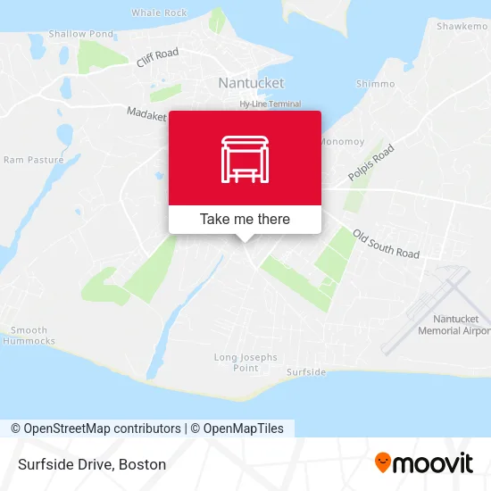 Surfside Drive map