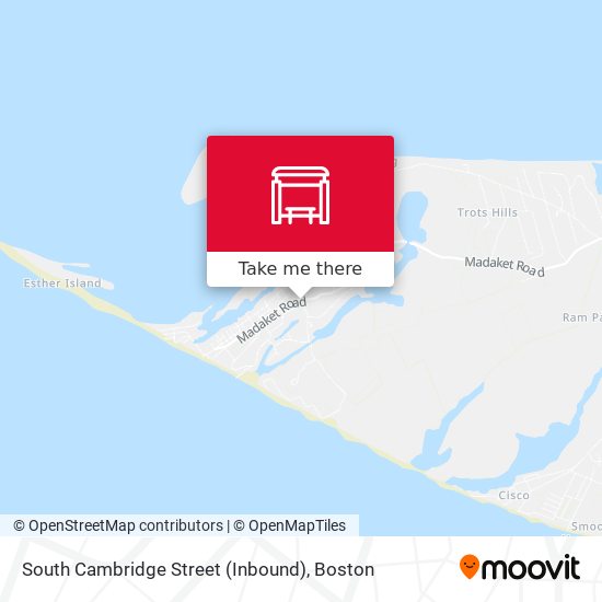 South Cambridge Street (Inbound) map