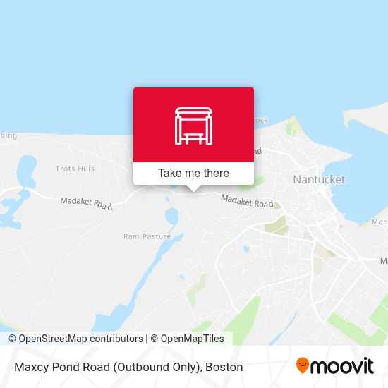 Maxcy Pond Road (Outbound Only) map