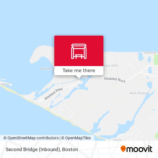 Mapa de Second Bridge (Inbound)