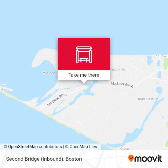 Second Bridge (Inbound) map
