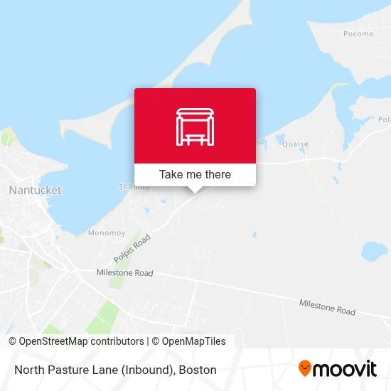 North Pasture Lane (Inbound) map