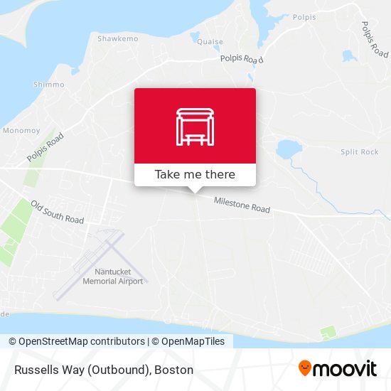 Mapa de Russells Way (Outbound)