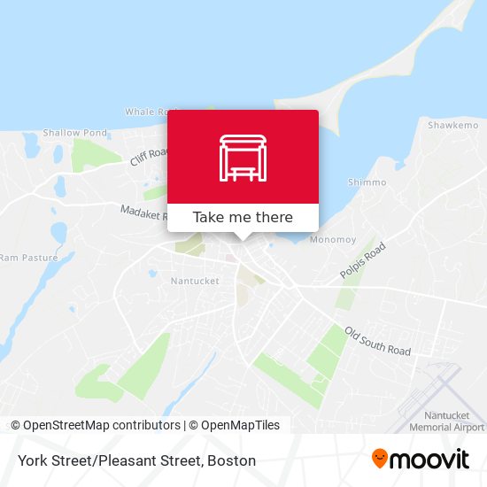 York Street/Pleasant Street map