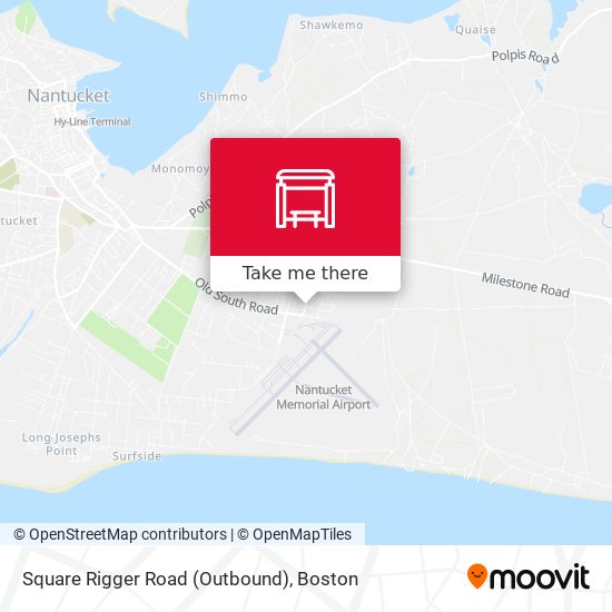 Square Rigger Road (Outbound) map