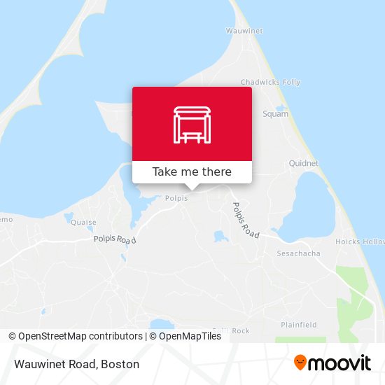 Mapa de Wauwinet Road