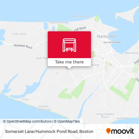 Mapa de Somerset Lane / Hummock Pond Road