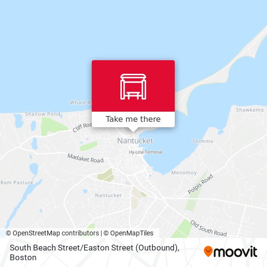 South Beach Street / Easton Street (Outbound) map