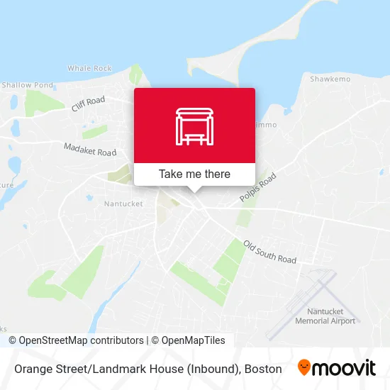 Orange Street / Landmark House (Inbound) map