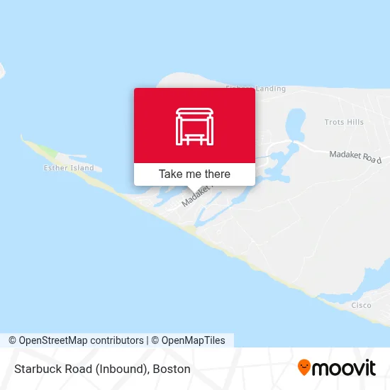Starbuck Road (Inbound) map