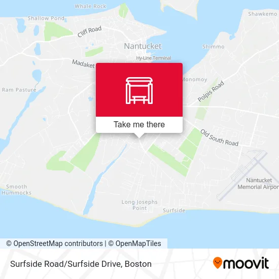 Surfside Road/Surfside Drive map