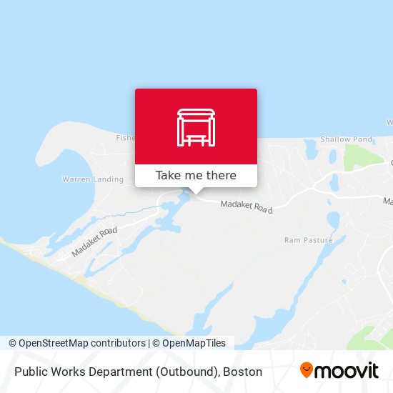 Public Works Department (Outbound) map