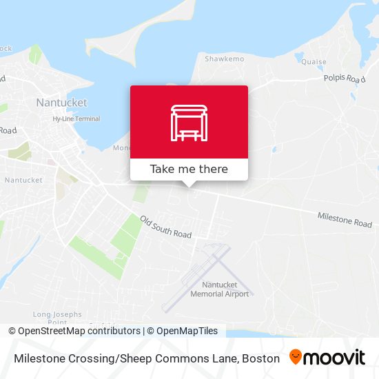 Milestone Crossing / Sheep Commons Lane map