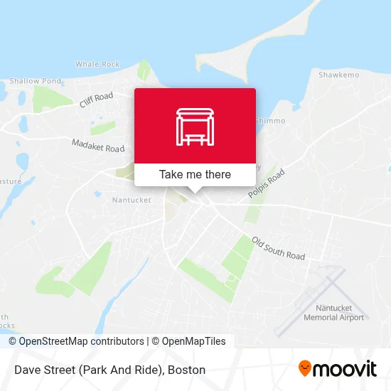 Dave Street (Park And Ride) map