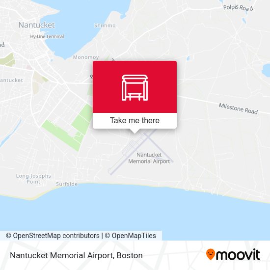 Nantucket Memorial Airport map