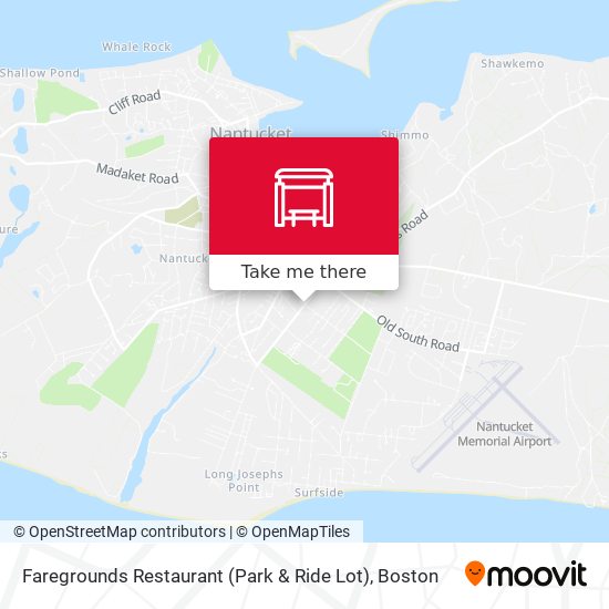 Faregrounds Restaurant (Park & Ride Lot) map