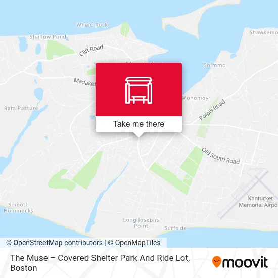 The Muse – Covered Shelter Park And Ride Lot map