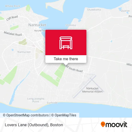 Lovers Lane (Outbound) map