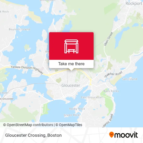 Gloucester Crossing map