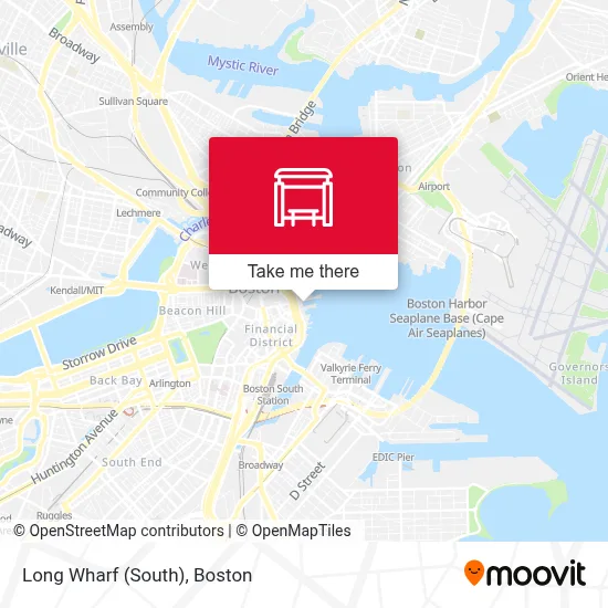 Long Wharf (South) map