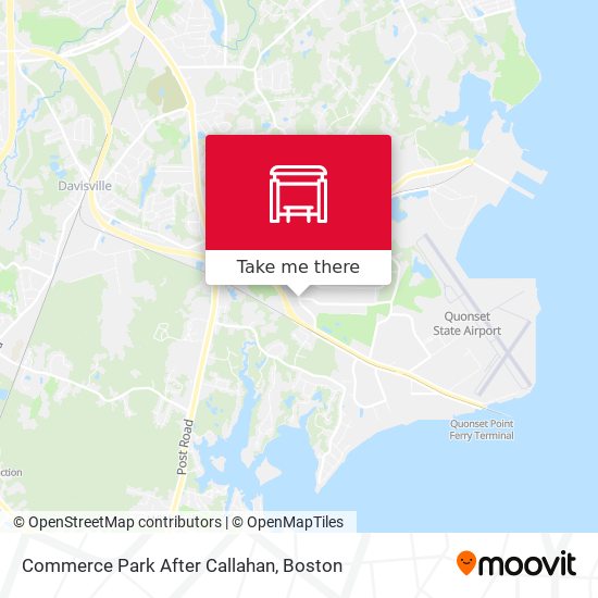 Mapa de Commerce Park After Callahan