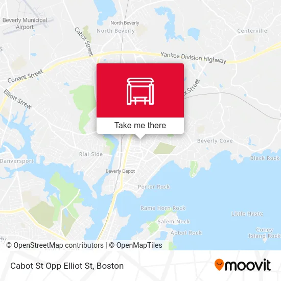 Cabot St Opp Elliot St map