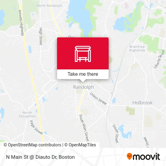 N Main St @ Diauto Dr map