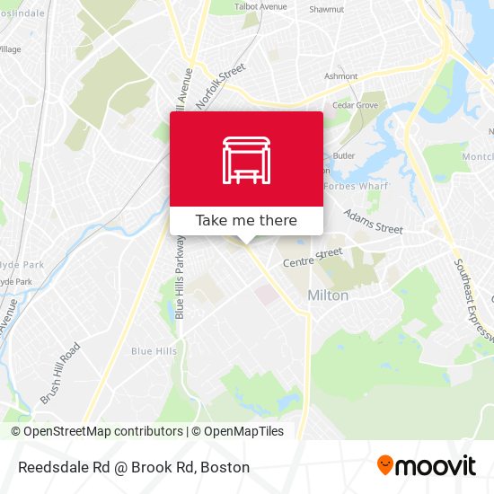 Reedsdale Rd @ Brook Rd map
