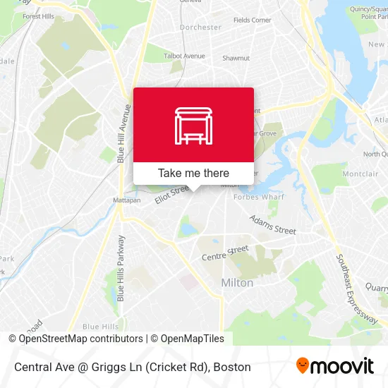 Central Ave @ Griggs Ln (Cricket Rd) map