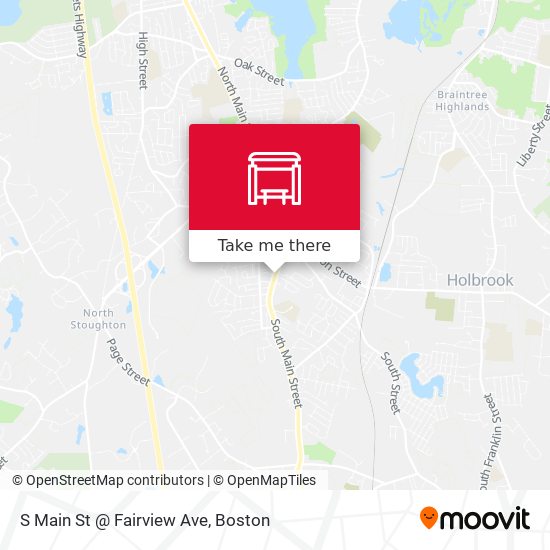 Mapa de S Main St @ Fairview Ave